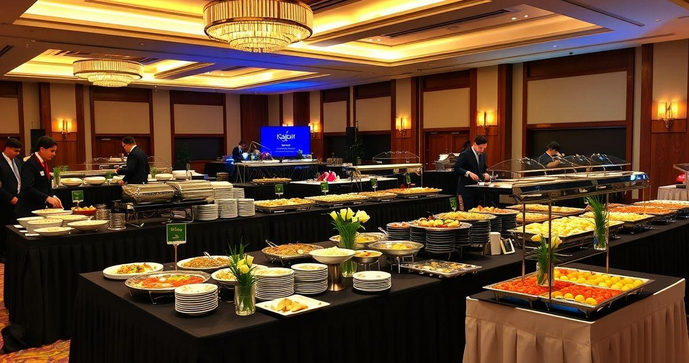 Buffet para Empresas SP: Como Escolher o Melhor para Seu Evento